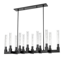 HOMEnhancements 70244 - Vivio Roma 12-Light Clear Glass Island Pendant - MB