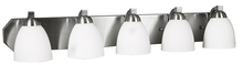 HOMEnhancements 16002 - 5-Light Contemporary Vanity - NK