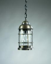 Northeast Lantern 3512-DB-MED-CLR - Nautical Hanging Dark Brass Medium Base Socket Clear Glass