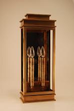 Northeast Lantern 8851-DB-LT2-CLR - Wall Dark Brass 2 Candelabra Sockets Clear Glass