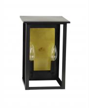 Northeast Lantern 8991R-DAB-LT2-CSG-BR85 - Large Ashford With Rectangle Reflector Wall Mount Light