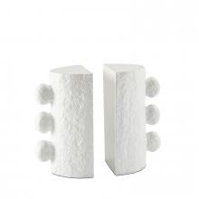 Regina Andrew 20-1651WT - Regina Andrew Sanya Bookend Set (White)