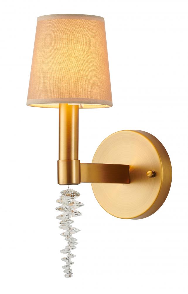 Brass Wall Sconce