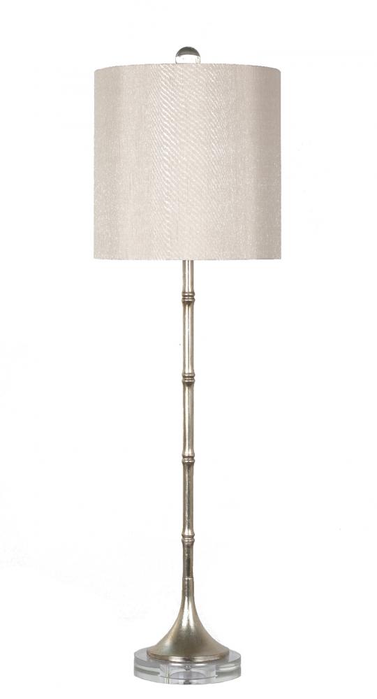 Antique Silver Table Lamp