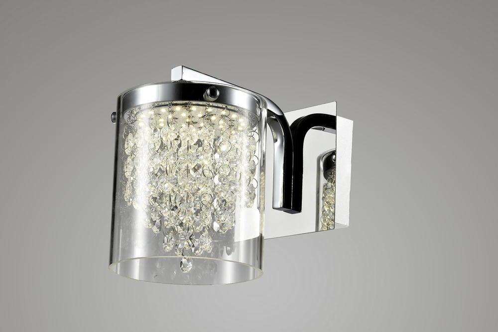 Chrome LED Wall Sconce