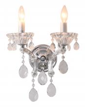 Bethel International Canada 4307WB-C - Metal & Crystal Wall Sconce