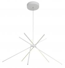 Bethel International Canada ALU02C42WH - Matte White LED Chandelier