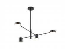 Bethel International Canada BE19C40B - Black LED Chandelier