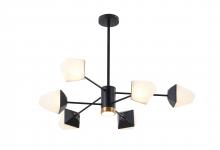 Bethel International Canada BE22C25B - Black LED Chandelier