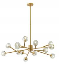 Bethel International Canada FT76C40BR - Metal & Crystal Chandelier