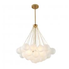 Bethel International Canada LA34C31CO - Metal & Glass Chandelier