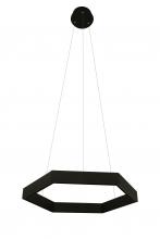 Bethel International Canada MV05BLK - Black LED Chandelier