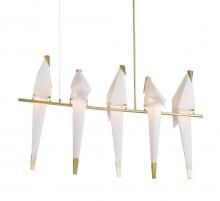 Bethel International Canada SR13 - Gold LED Chandelier