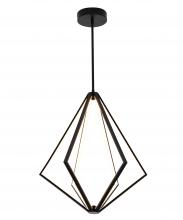 Bethel International Canada WE02C25BK - Metal & Silicone LED Chandelier