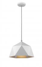 Bethel International Canada YS7702-1PS-WH - White Single Pendant Lighting