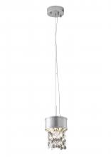 Bethel International Canada ZL13S-SLV - Metal & Crystal LED Pendant