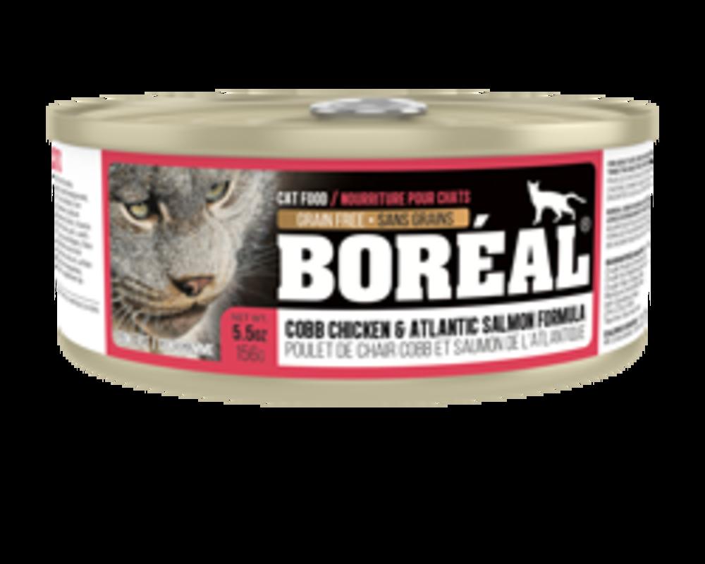 Boréal Cobb Chicken /Atlantic Salmon Formula Canned Cat Food