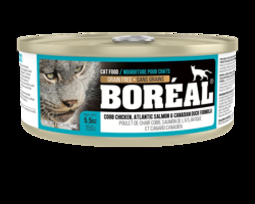 Boréal Cobb Chicken, Atlantic Salmon, Canadian Duck Can Cat