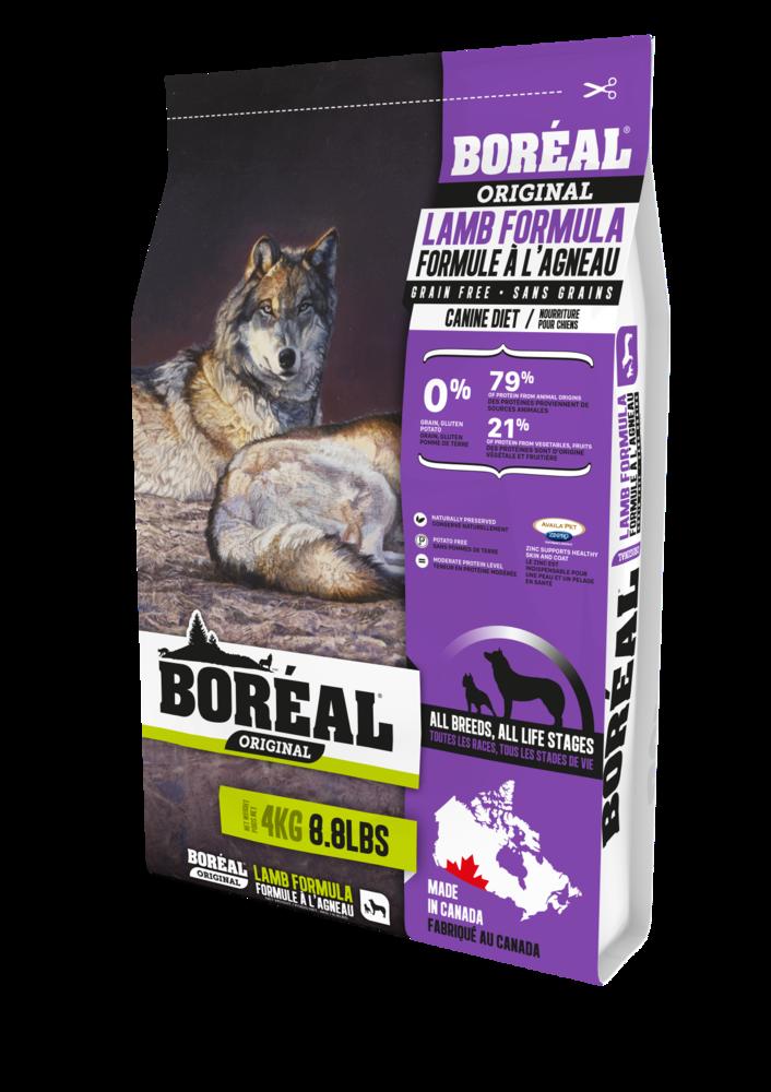 Boréal Original, Dog Food, All Breeds, Lamb Formula 4kg,