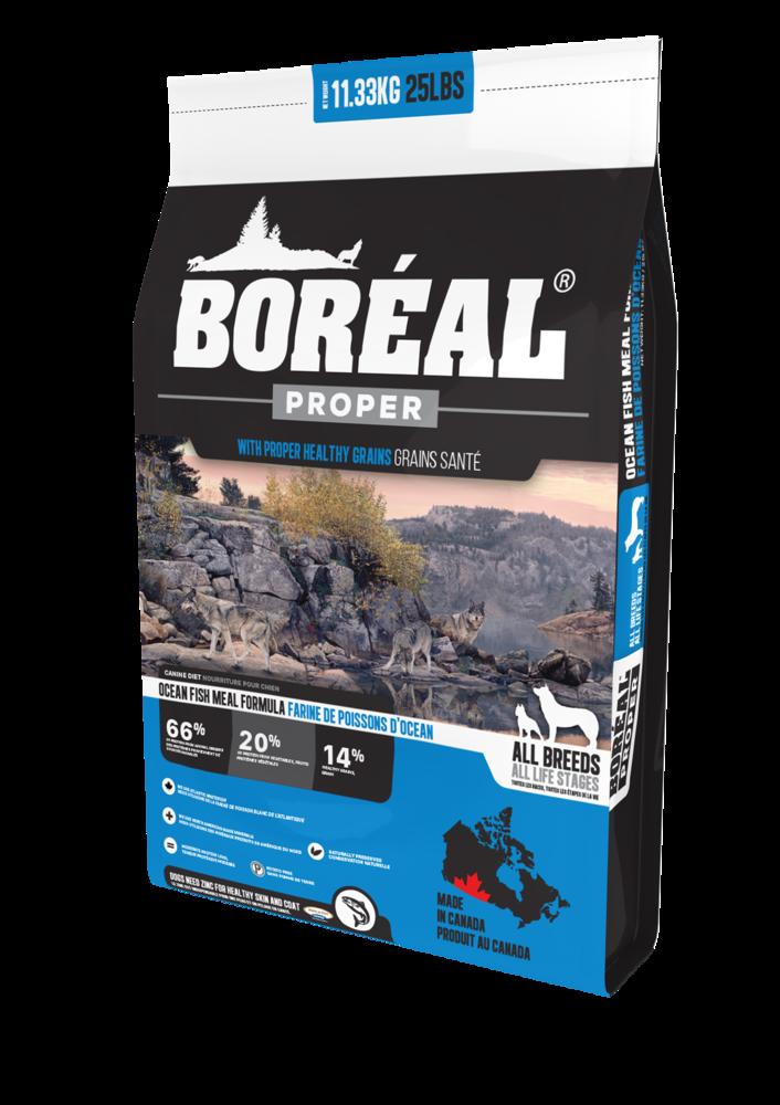 Boréal Proper, Dog Food, All Breeds, Ocean Fish Meal Formula 11.33kg