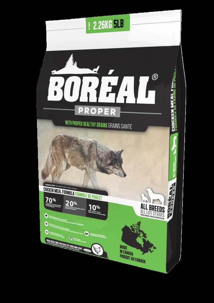 Boréal Proper, Dog Food, All Breeds, Chicken Meal Formula  2.26kg