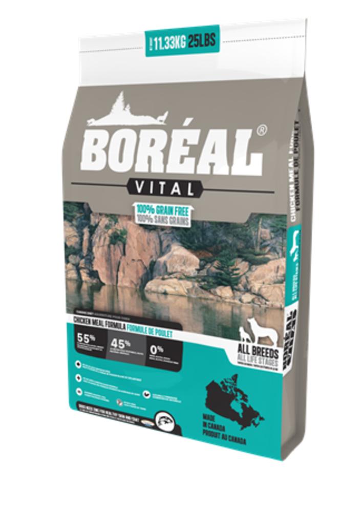 Boréal Vital, Dog Food, All Breeds, Chicken Meal Formula 11.33kg