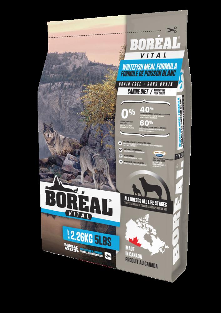 Boréal Vital, Dog Food, All Breeds, Whitefish Meal Formula 2.26kg