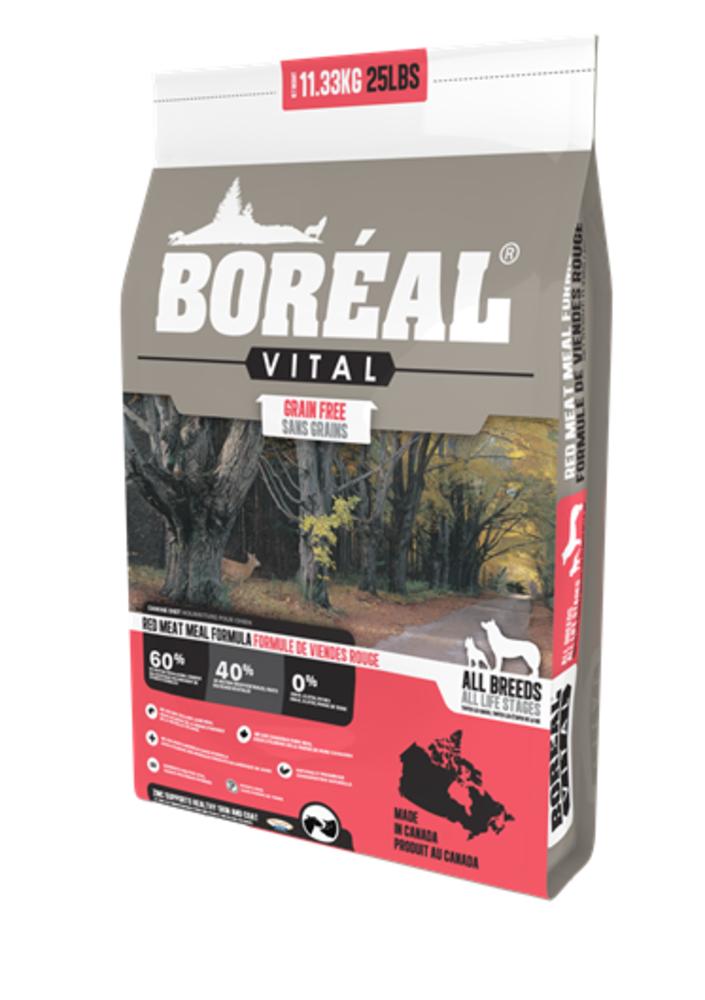 Boréal Vital, Dog Food, All Breeds, Red Meat Meal Formula 11.33kg