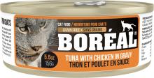 Boréal 00068856003149 - Tuna Red Meat in Gravy with Chicken Cat Food