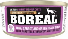 Boréal 00068856003163 - Tuna Red Meat in Gravy with Carrot & Pea Cat Food