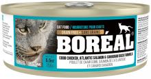 Boréal 00068856003736 - Cobb Chicken, Atlantic Salmon & Canadian Duck Formula Cat Food