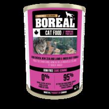 Boréal 0068856003637 - Boréal Cobb Chicken, New Zealand Lamb,  Angus Beef Formula Canned Cat