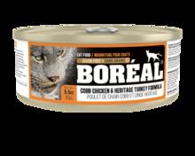 Boréal 0068856003712 - Boréal Cobb Chicken /Heritage Turkey Formula Canned Cat Food