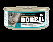 Boréal 0068856003736 - Boréal Cobb Chicken, Atlantic Salmon, Canadian Duck Can Cat