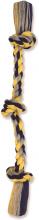 Mammoth Pet 00746772200100 - Sm 15" Cottonblend Color 3 Knot Rope Tug