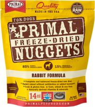 Primal 00854496006240 - Canine Rabbit Formula Nuggets