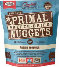 Primal 00854496006257 - Feline Rabbit Formula Nuggets