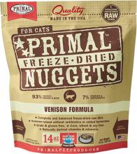 Primal 00895135000601 - Feline Venison Formula Nuggets