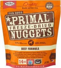 Primal 00895135000809 - Canine Beef Formula Nuggets