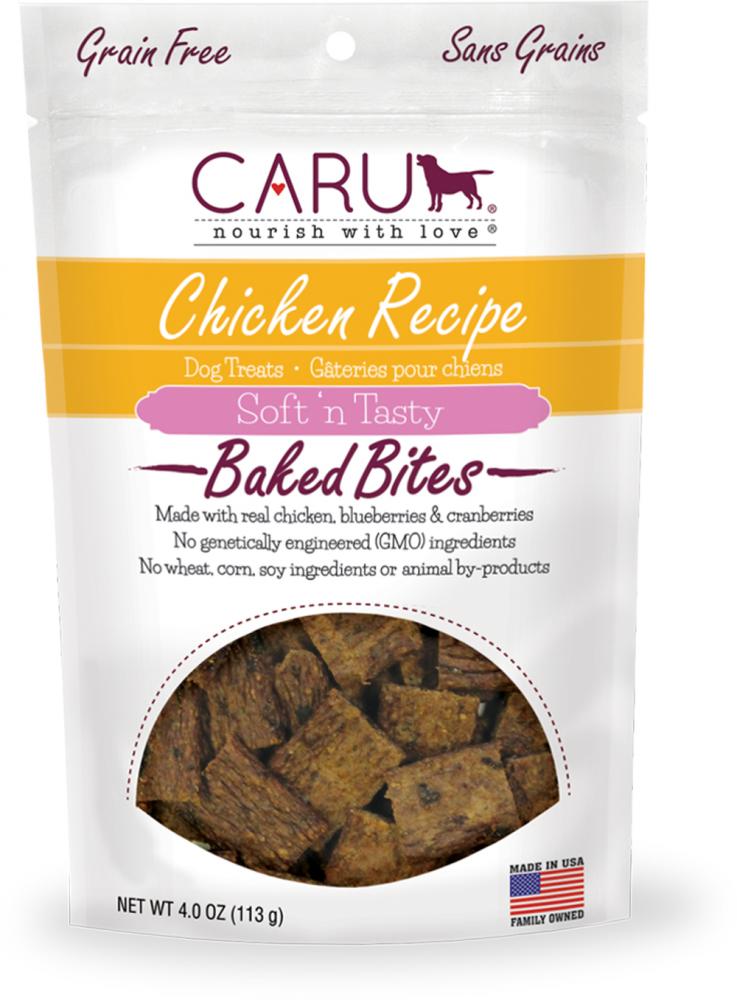 CARU Soft 'n Tasty Chicken Recipe Baked Bites for Dogs