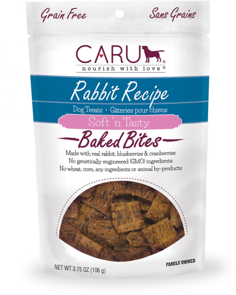 CARU Soft 'n Tasty Rabbit Recipe Baked Bites for Dogs