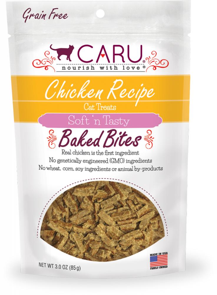 CARU Soft 'n Tasty Chicken Recipe Baked Bites for Cats