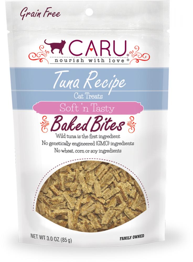 CARU Soft 'n Tasty Tuna Recipe Baked Bites for Cats