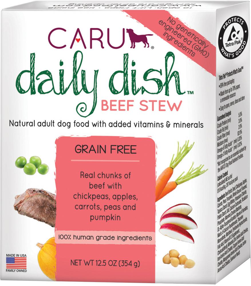 CARU Daily Dish Beef Stew for Dogs