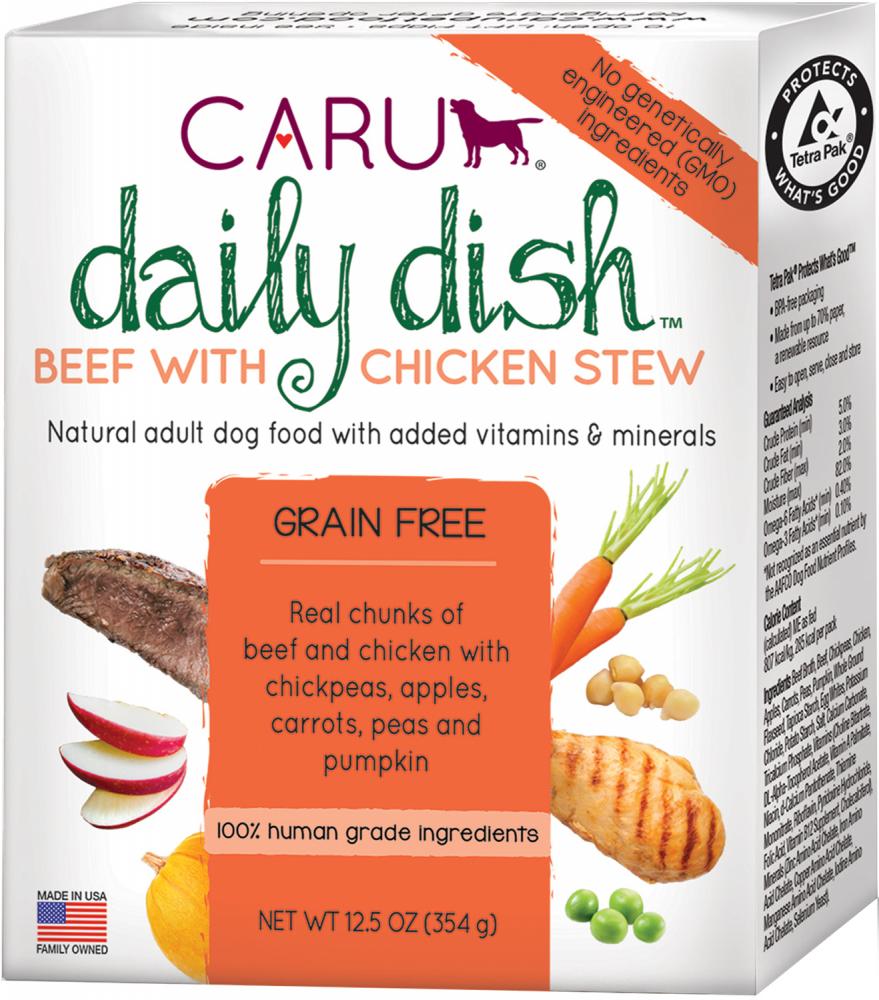 CARU Daily Dish Beef With Chicken Stew for Dogs