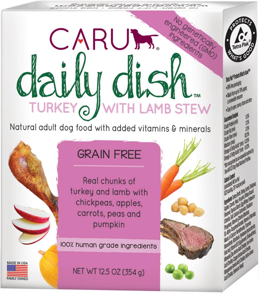 CARU Daily Dish Turkey With Lamb Stew for Dogs