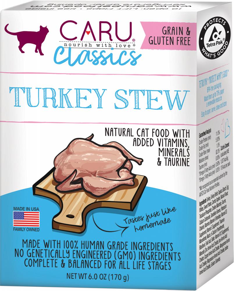 CARU Classics Turkey Stew for Cats