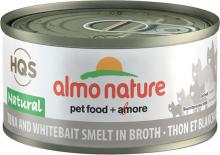 Almo Nature 00699184010082 - Tuna and Whitebait Smelt in broth