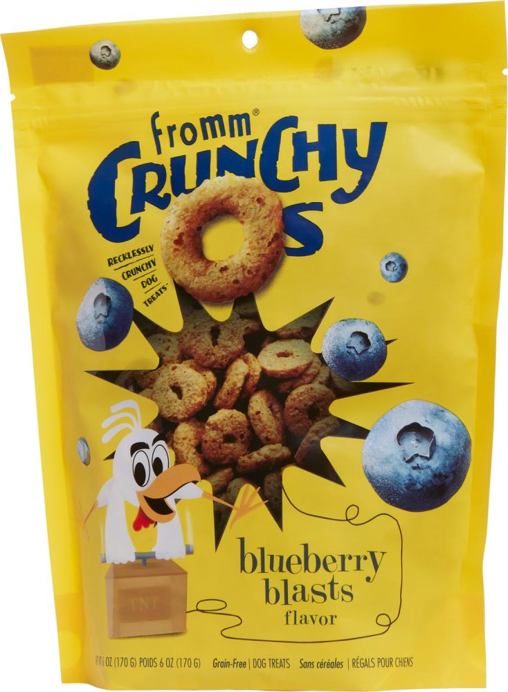 Fromm' Crunchy Os Blueberry Blasts Flavor Dog Treats