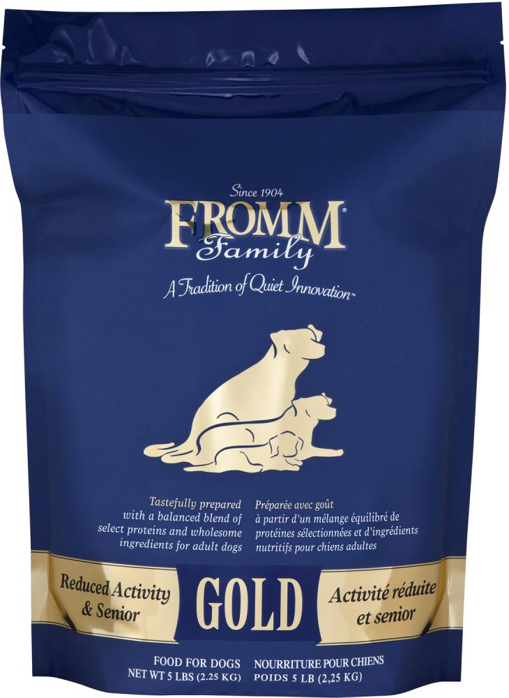 Fromm Family Reduced Activity & Senior Gold Food for Dogs